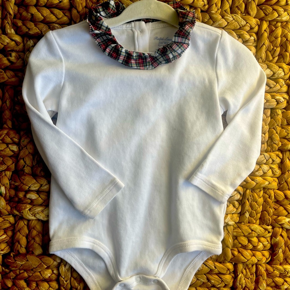 Ralph Lauren holiday onesie